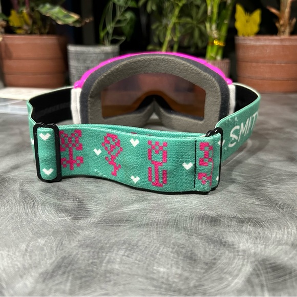 **RARE** ChromaPop Smith Goggles Pink & Teal - Picture 3 of 3